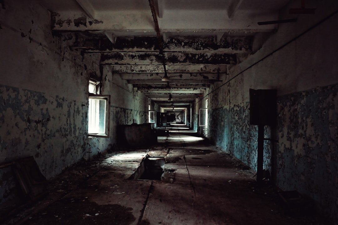 abandoned old house interior