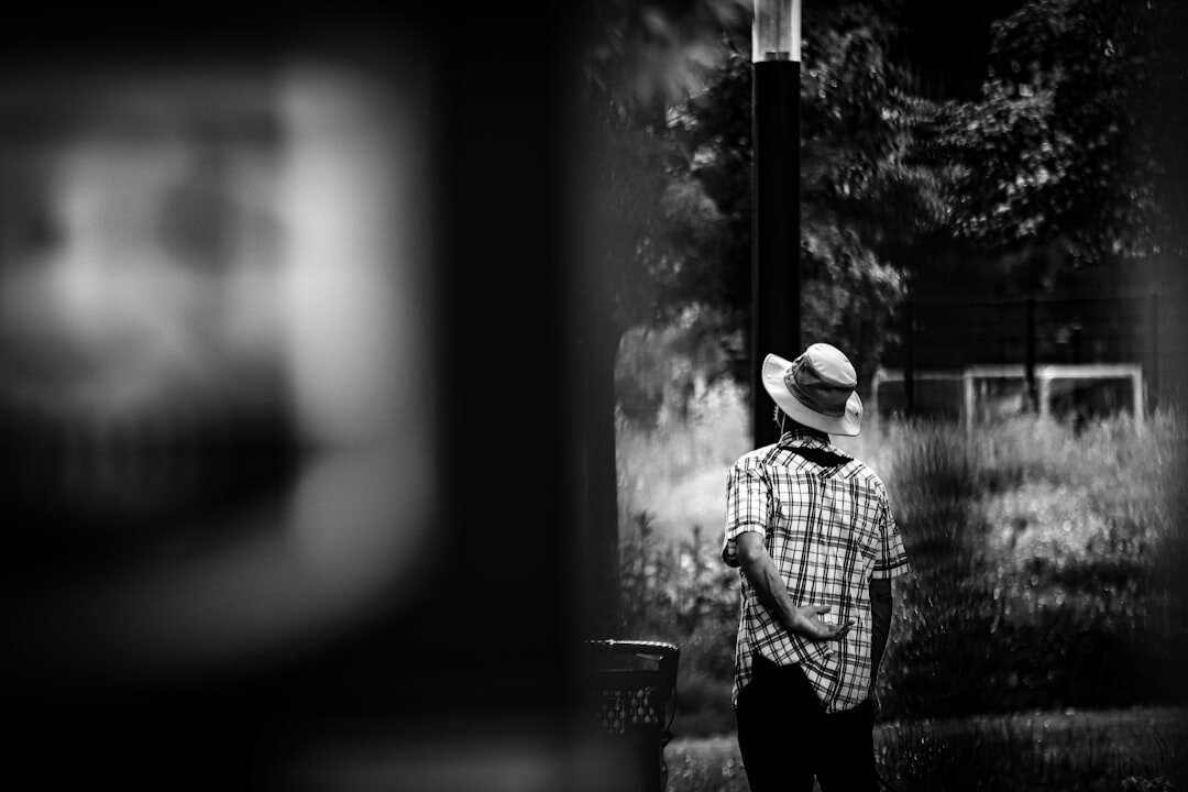 detective investigating scene